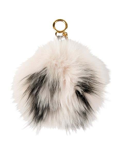 Fendi Fur Karlito Keychain 